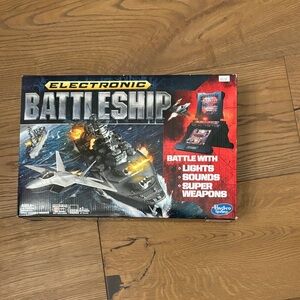 Hasbro Electronic Battleship Game - Black and Silver